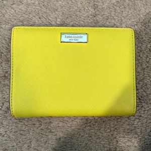 Kate Spade Small Yellow Wallet